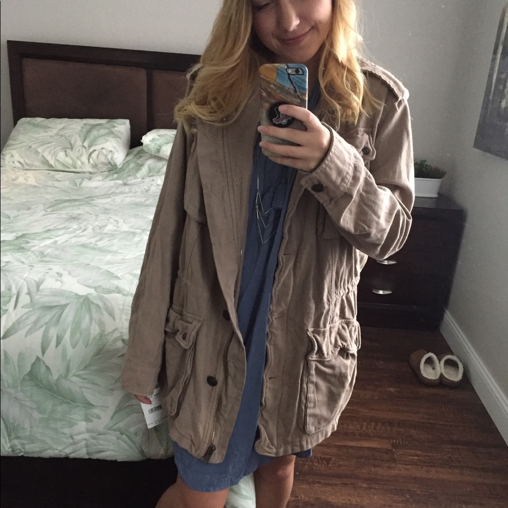 24 HOUR SALE Free People Utility Jacket